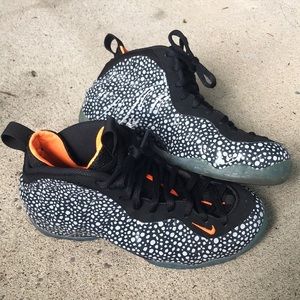 Nike foamposite safari size 7